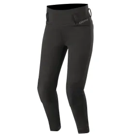 Black Alpinestars Banshee Womens Long Motorcycle Leggings