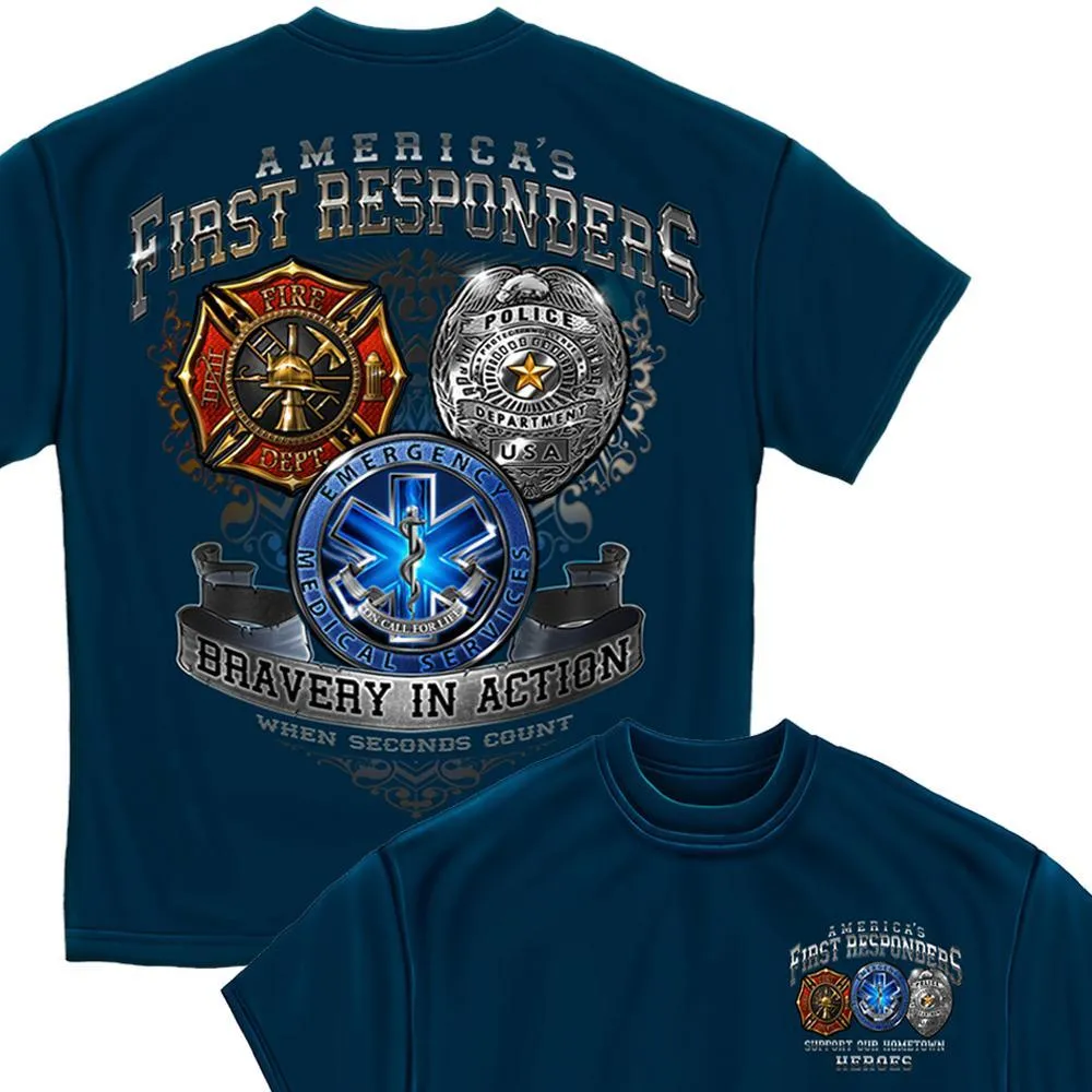 America's First Responders Premium Long Sleeve