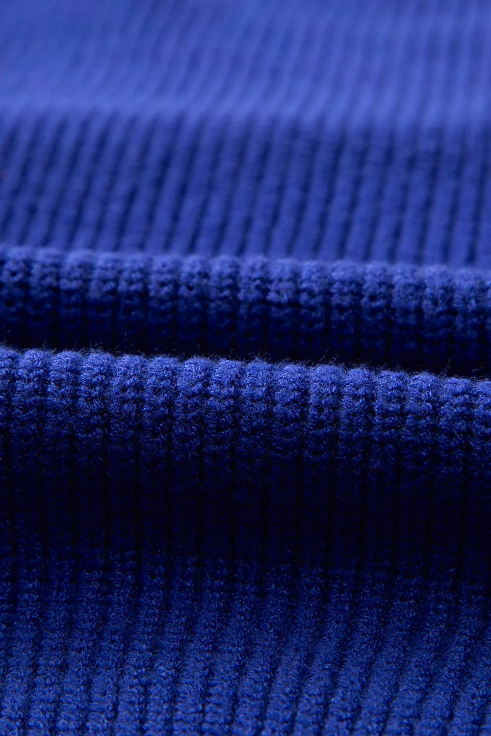 Bluing Sparkling American Flag Knitted Top