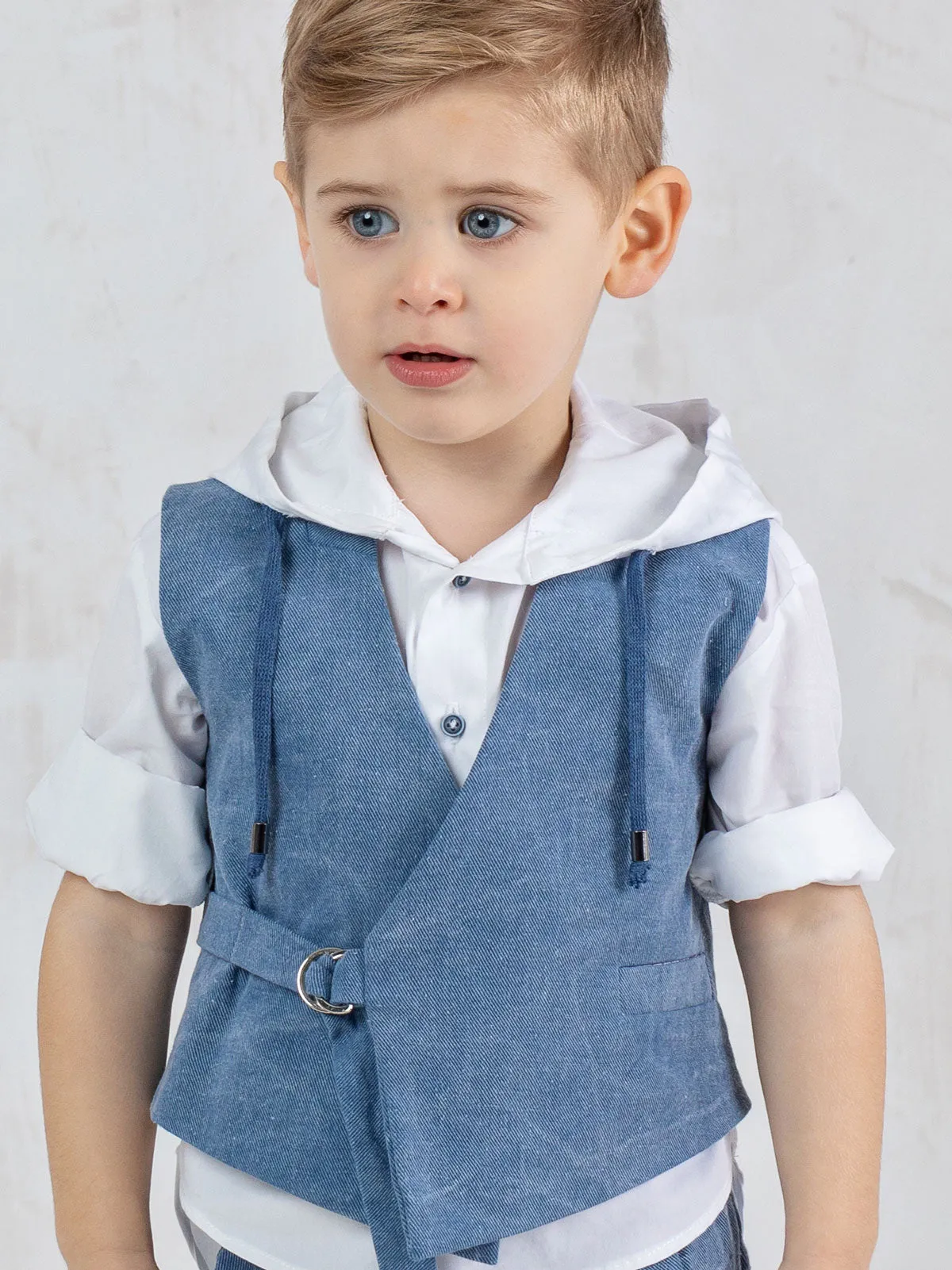 Boy's Trendy denim outfit set 4pcs – MIRON