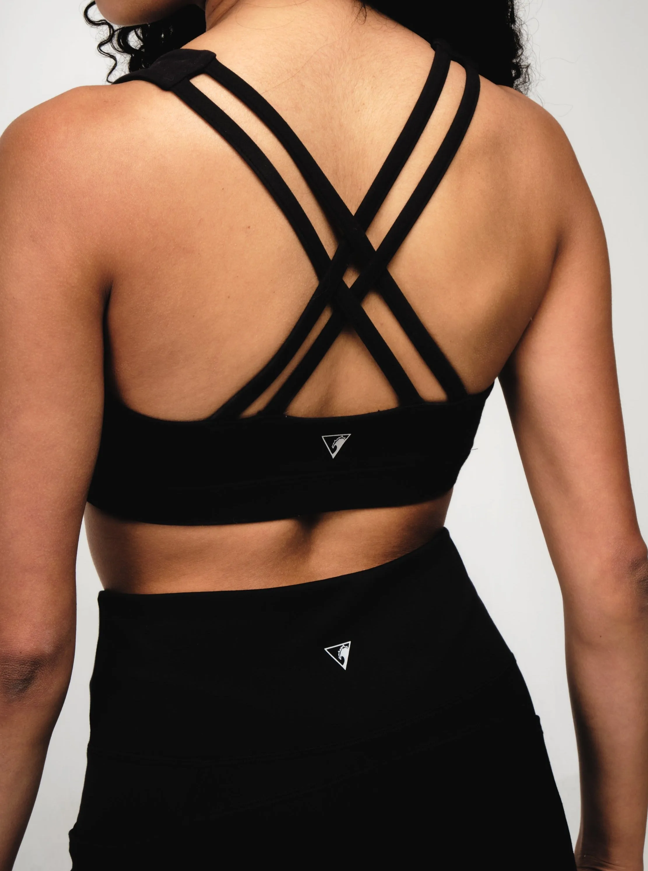 Contrast Bra - Onyx