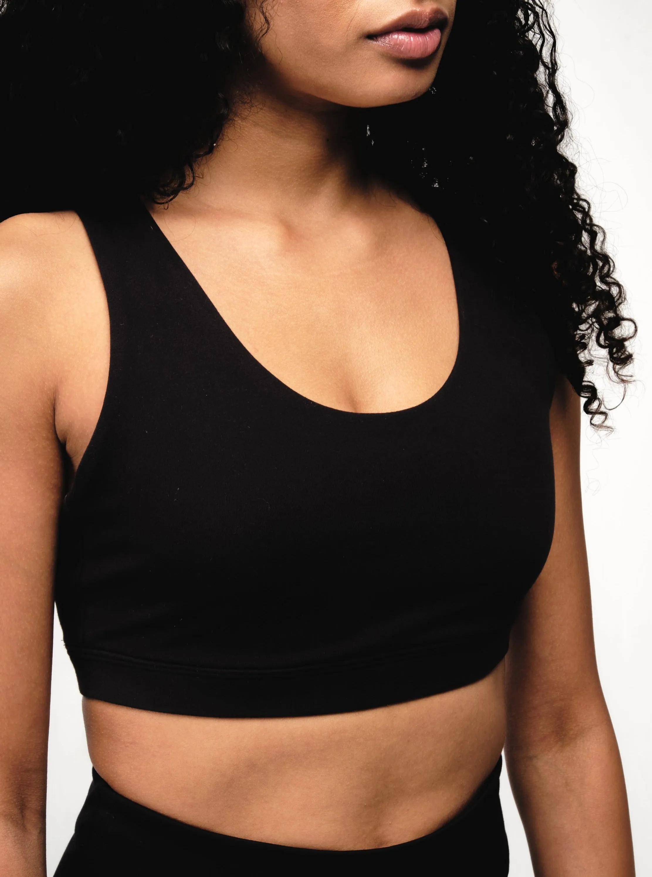 Contrast Bra - Onyx