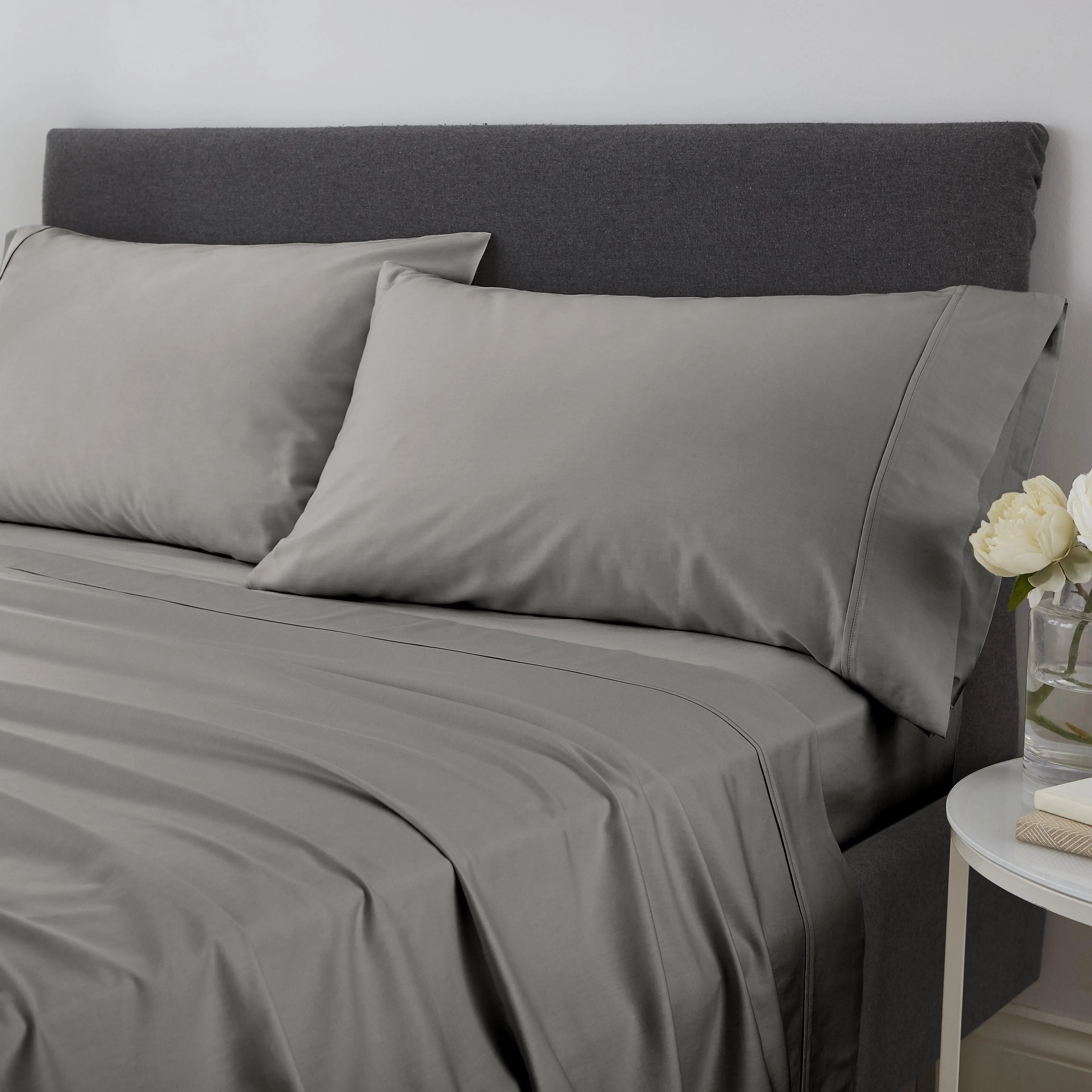 d.o.e. organic cotton sheet set with duvet cover
