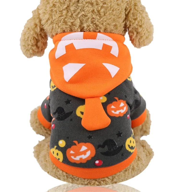 Dog Clothes Halloween Costumes Dogs Cat Hoodies