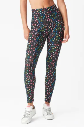 Black Gems DuoKnit Leggings for Optimum Style