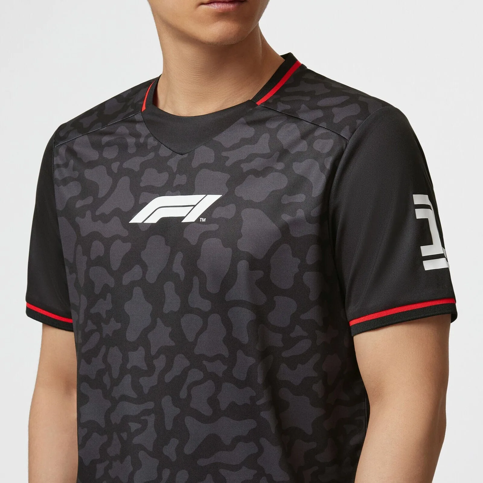Formula 1 Tech Collection F1 Camo Sports T-Shirt- Black