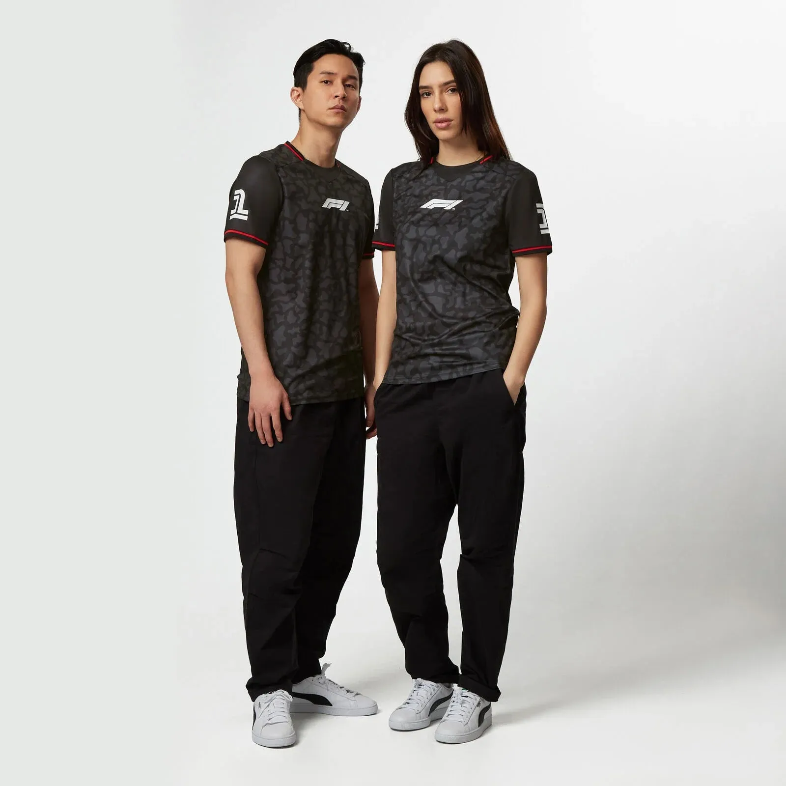 Formula 1 Tech Collection F1 Camo Sports T-Shirt- Black