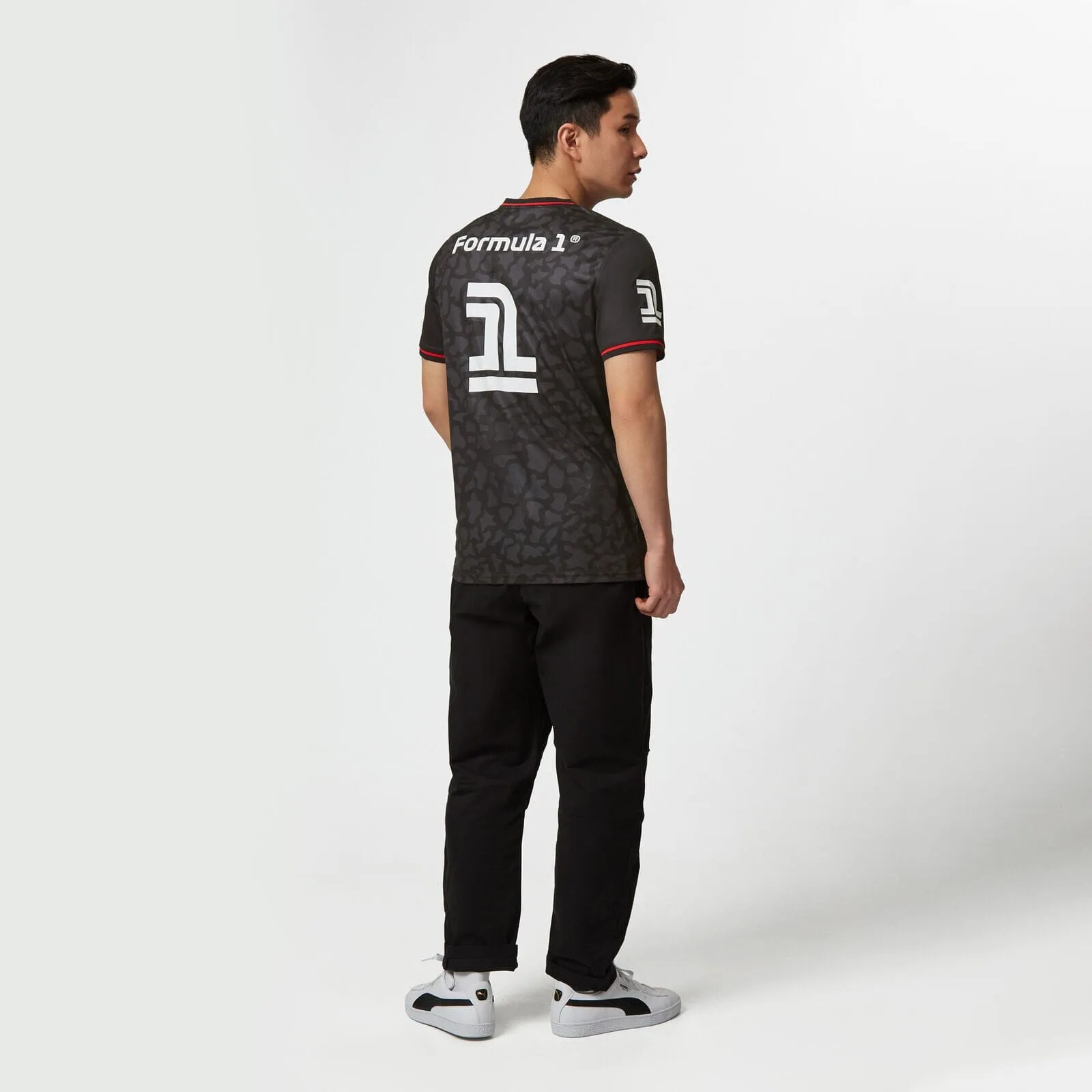 Formula 1 Tech Collection F1 Camo Sports T-Shirt- Black