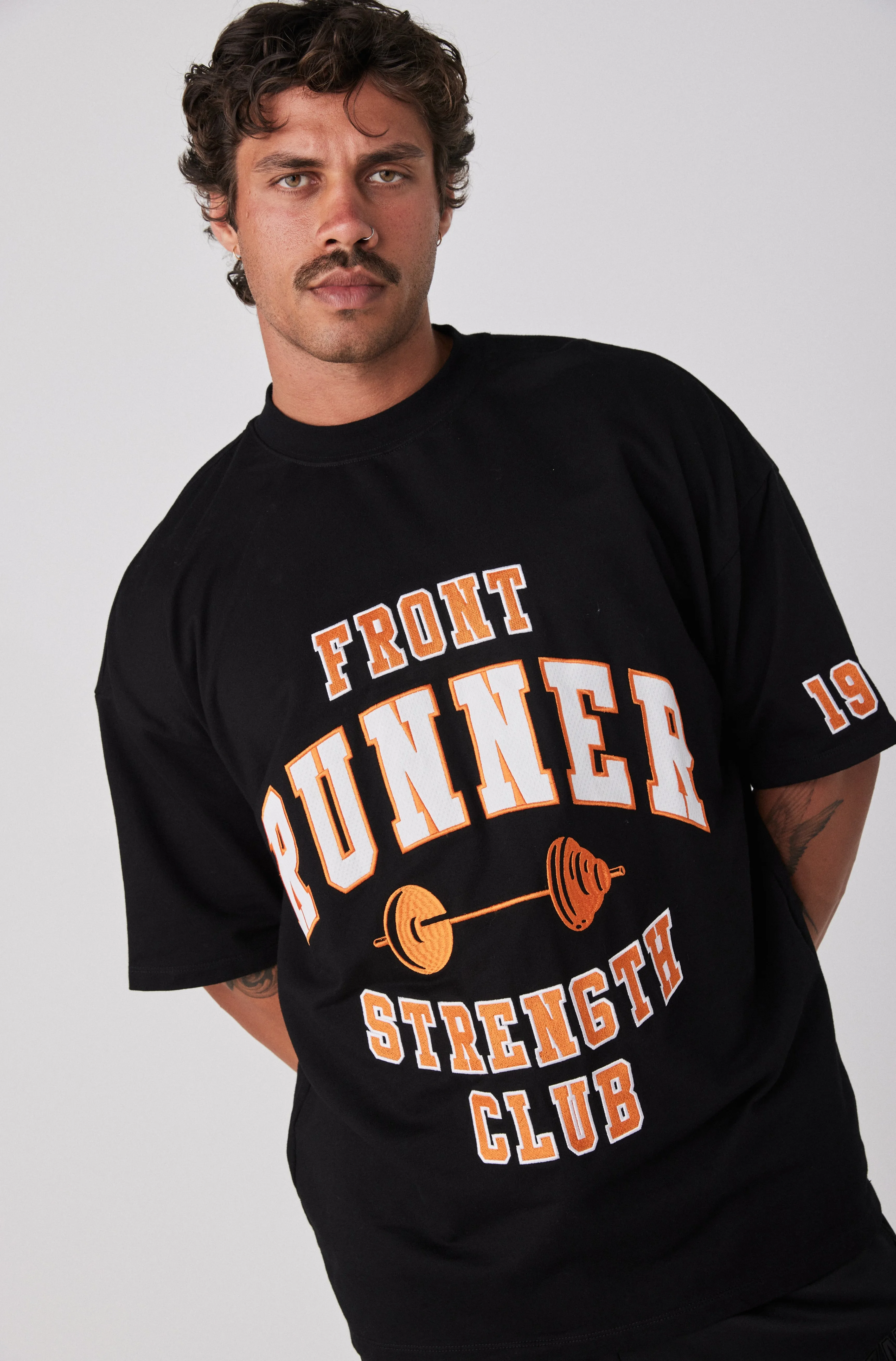 FR Strength Club Tee - Ember