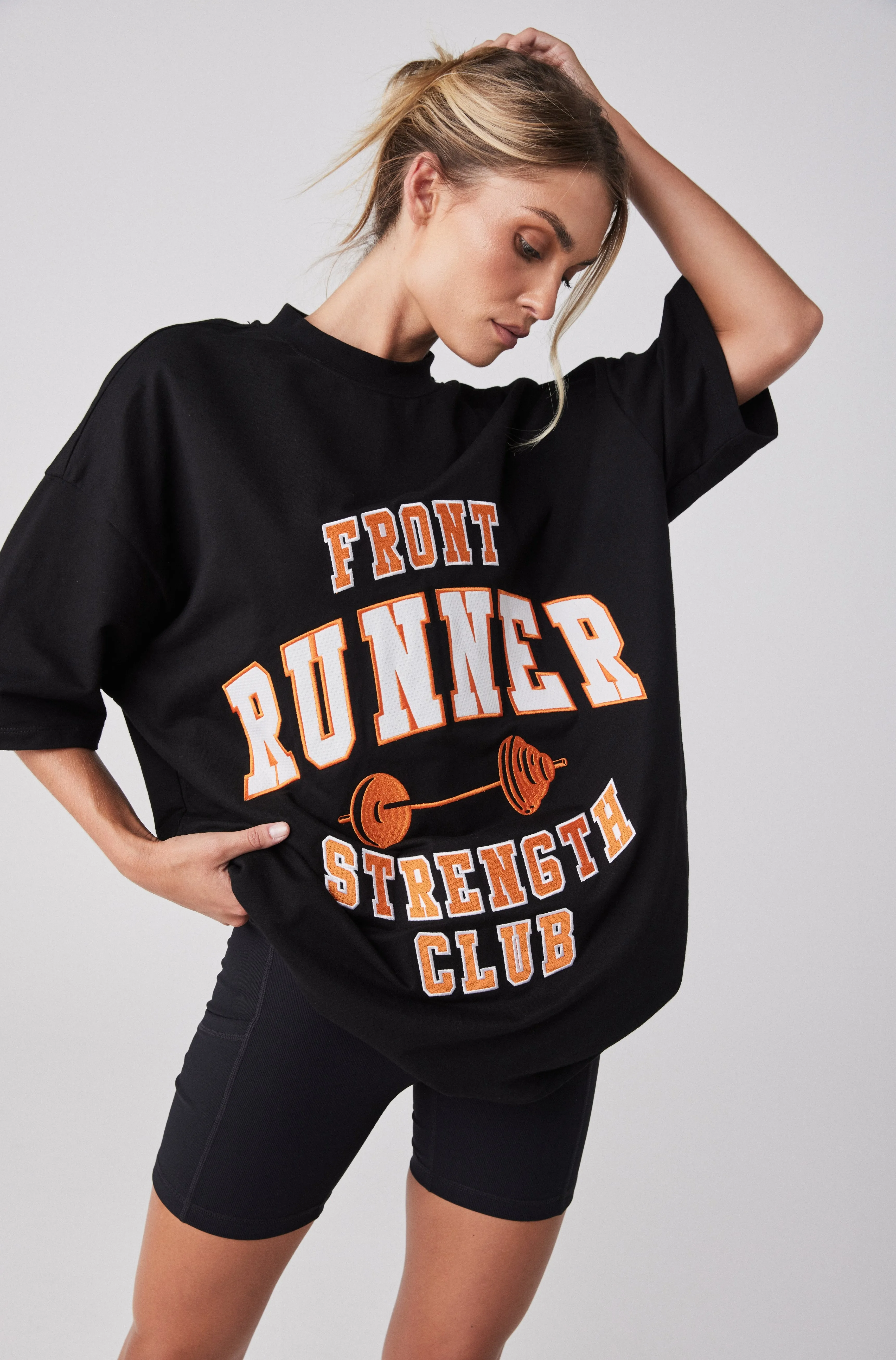 FR Strength Club Tee - Ember