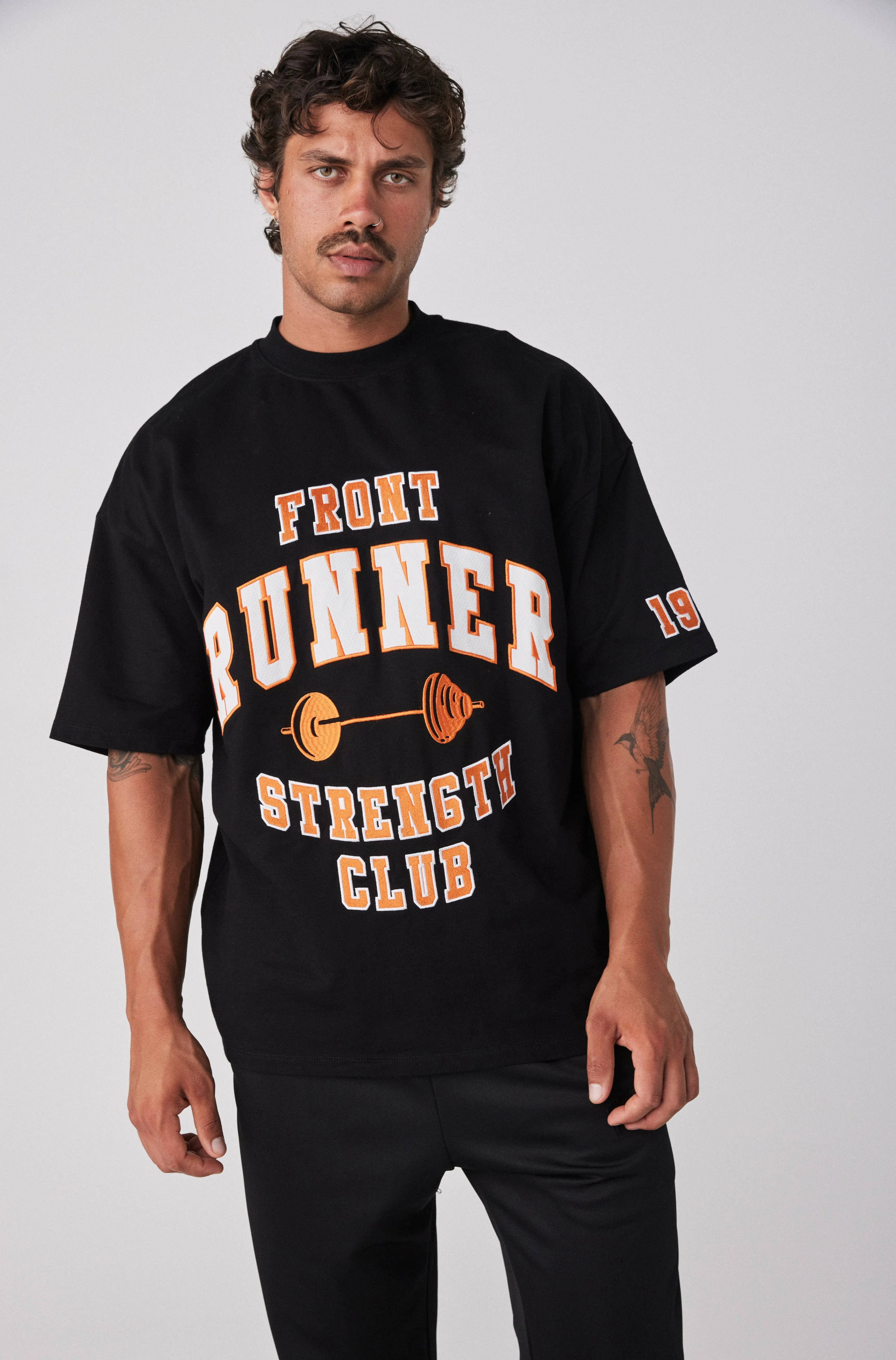 FR Strength Club Tee - Ember