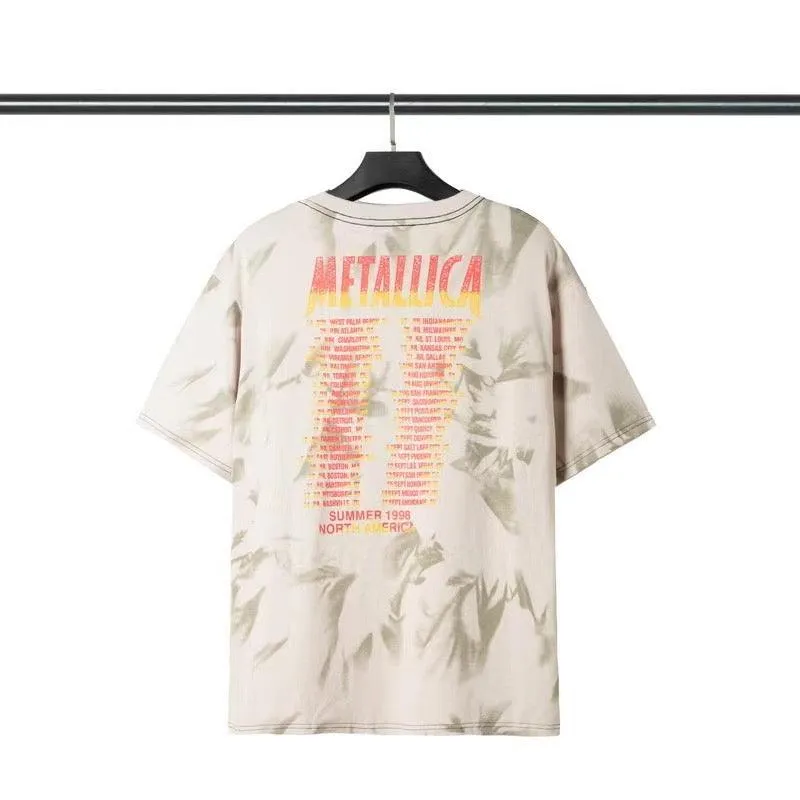 Gant Tee Jays Metallica Over Size T-Shirt-Black