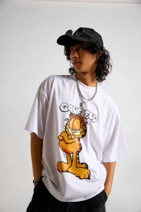 Garfield:Mr. Attitude Men's Oversized T-shirt