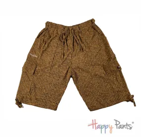 Golden Beehive Long Shorts