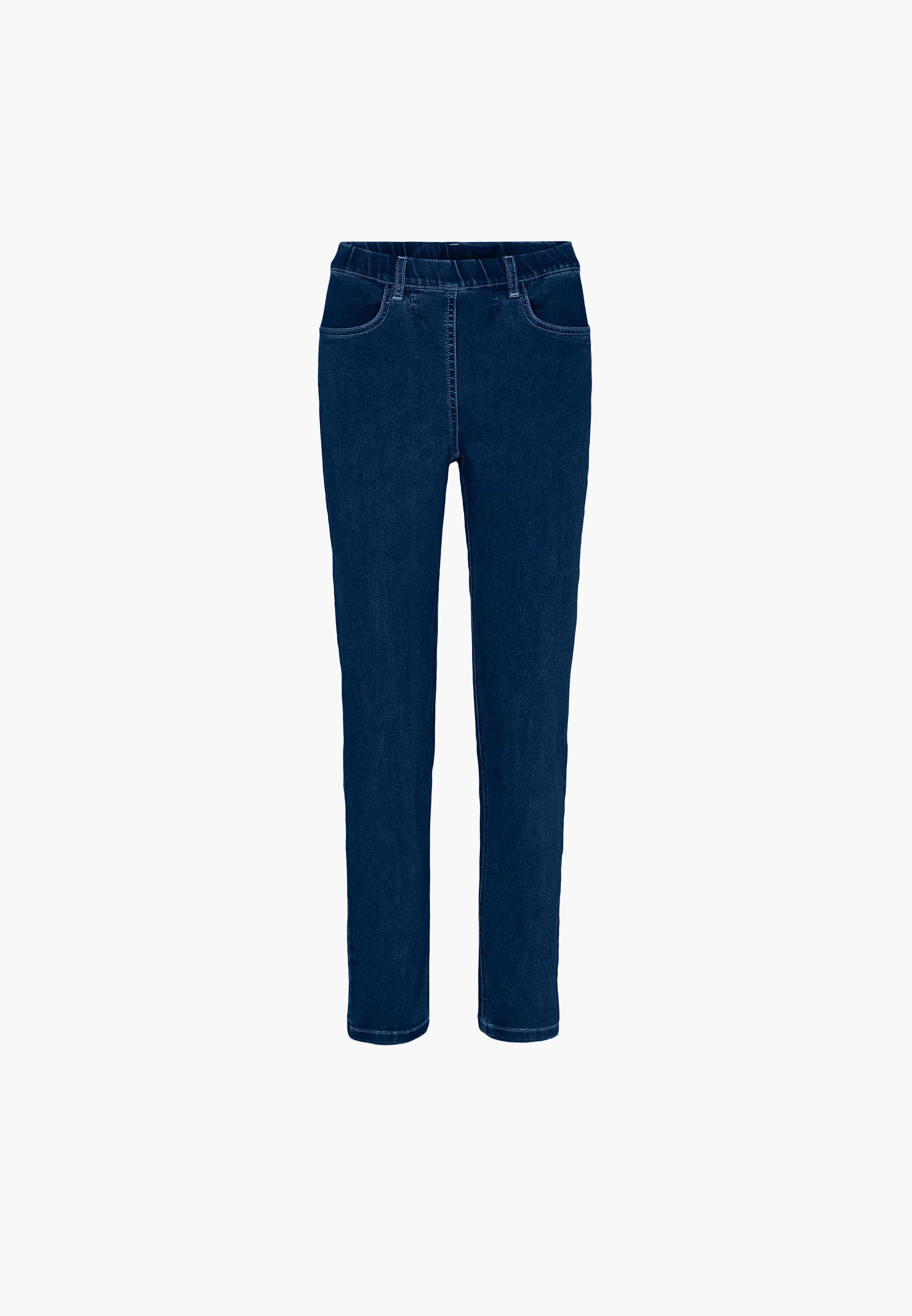 Grace Slim - Medium Length - Dark Blue Denim