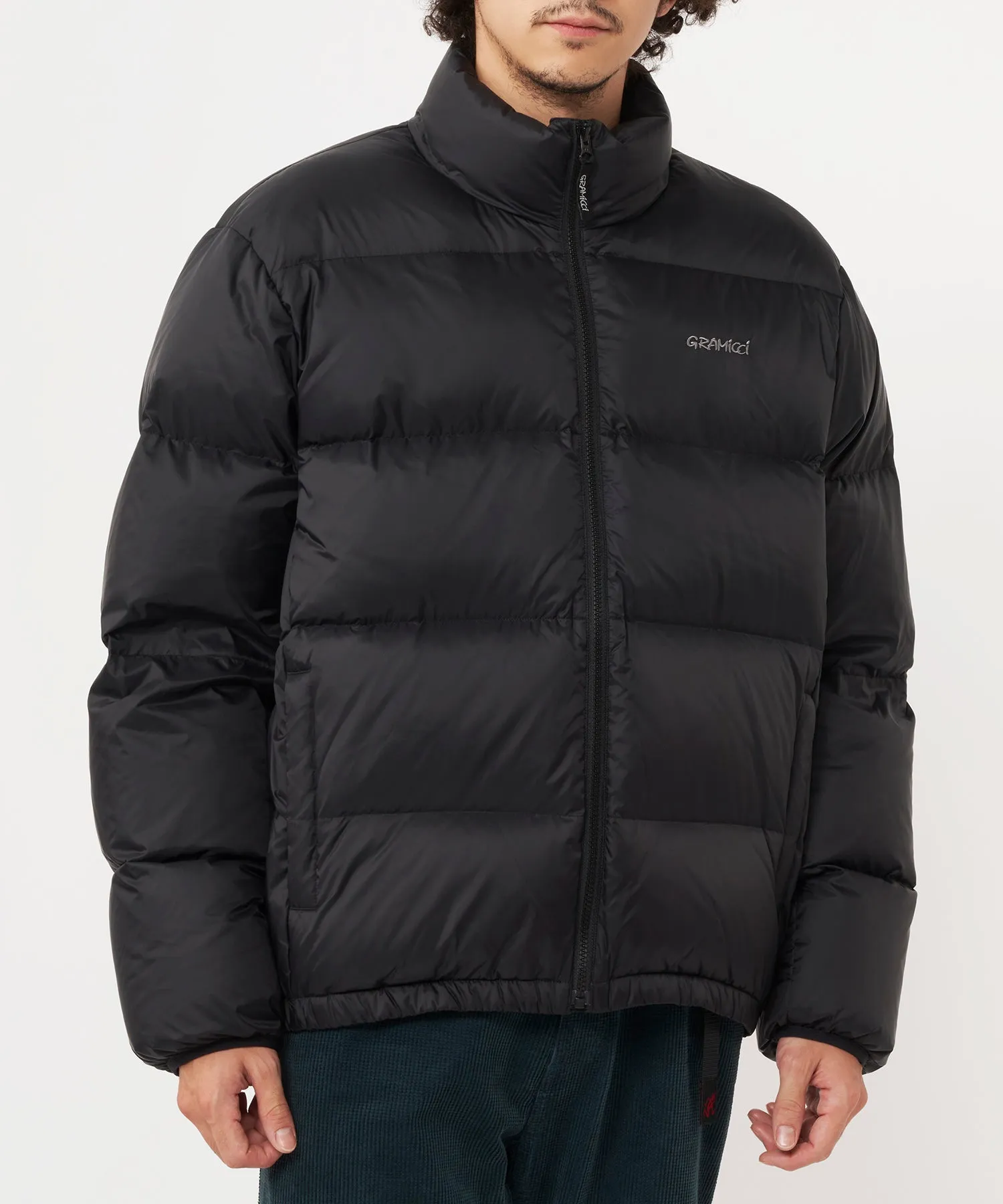 Mens Lightweight Gramicci Down Puffer Jacket for Ultimate Warmth and Comfort