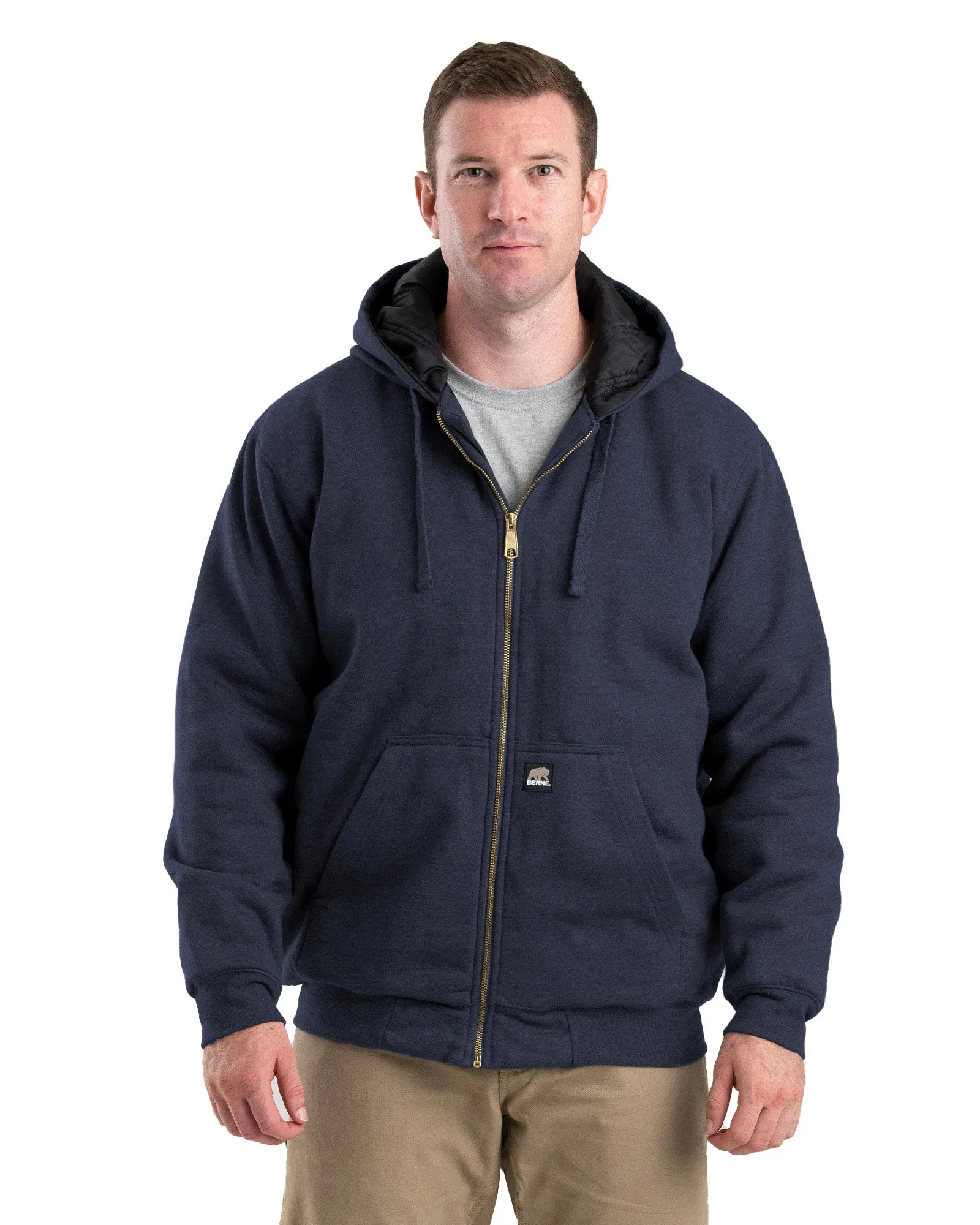 Highland Insulated Full-Zip Hooded Sweatshirt