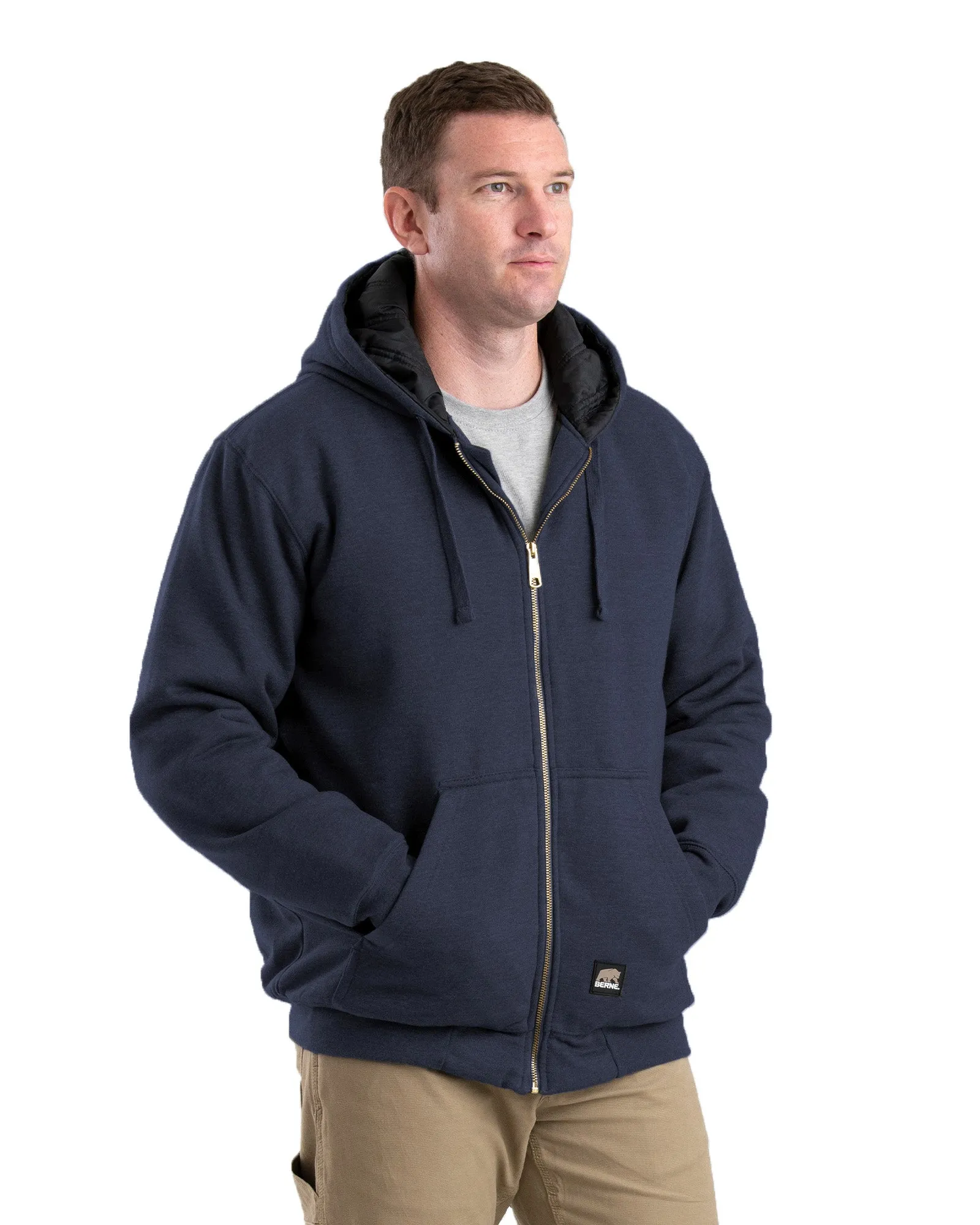 Highland Insulated Full-Zip Hooded Sweatshirt