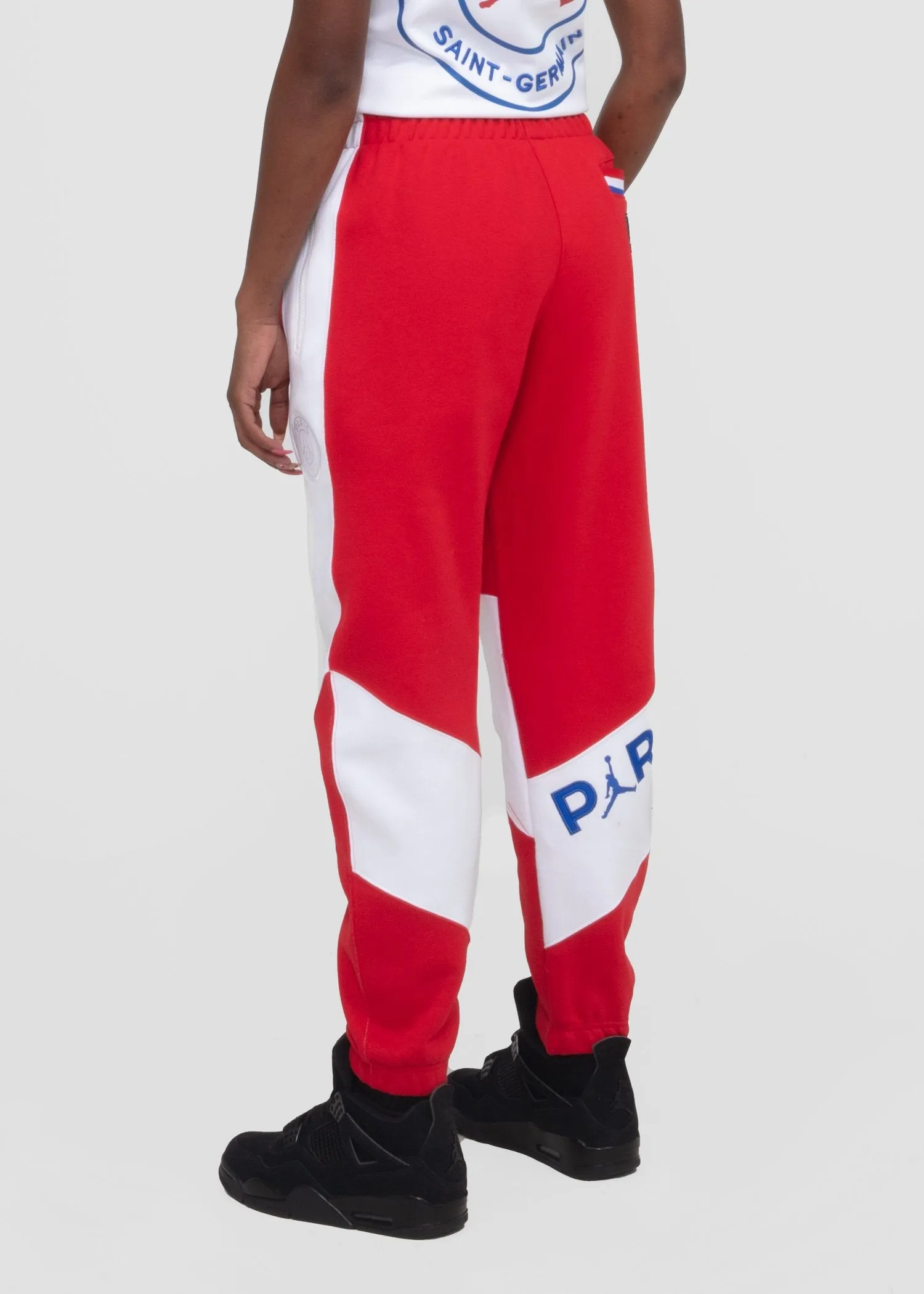 JORDAN: WOMEN'S AIR JORDAN PSG SWEATPANTS [WHITE]