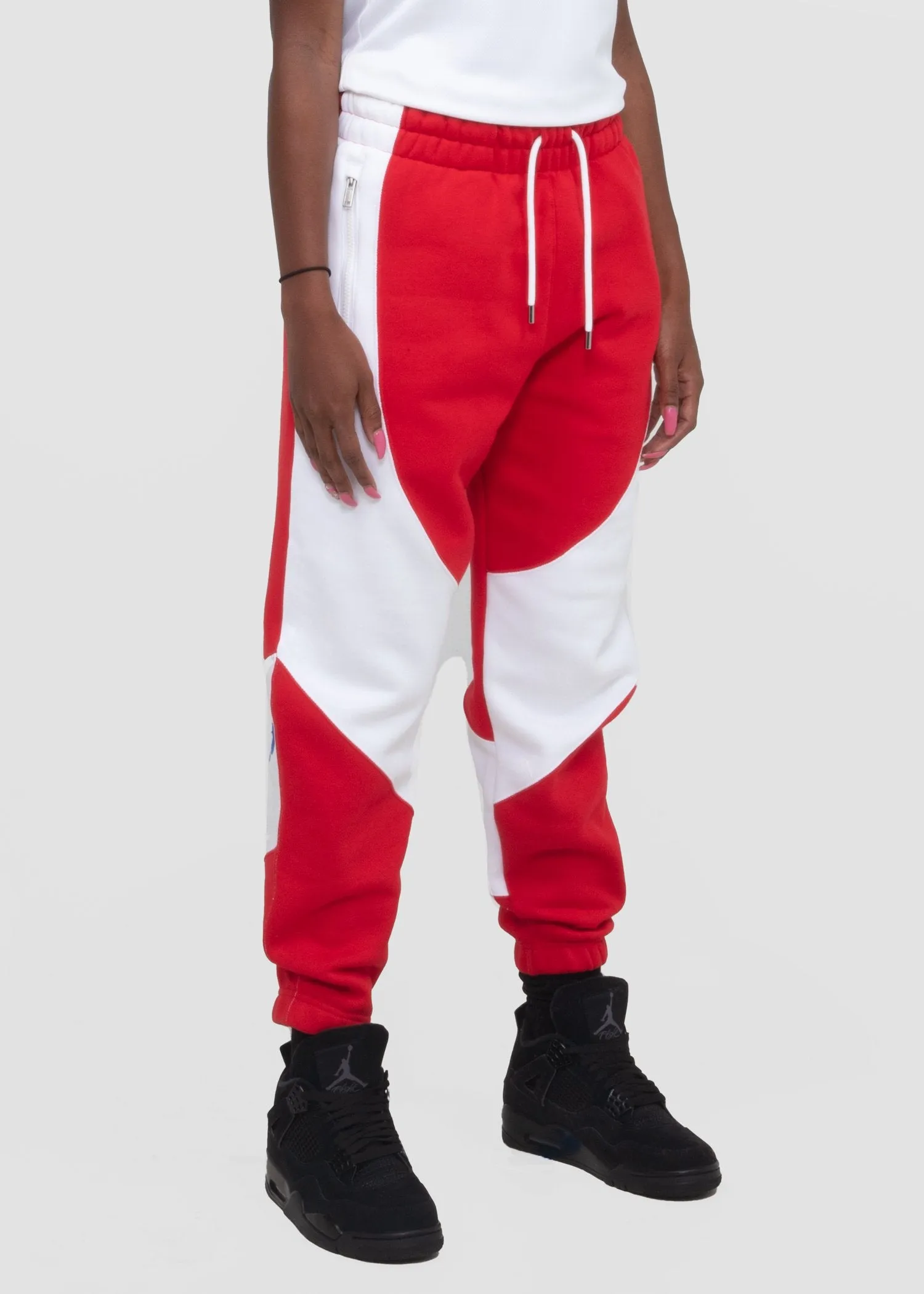 JORDAN: WOMEN'S AIR JORDAN PSG SWEATPANTS [WHITE]