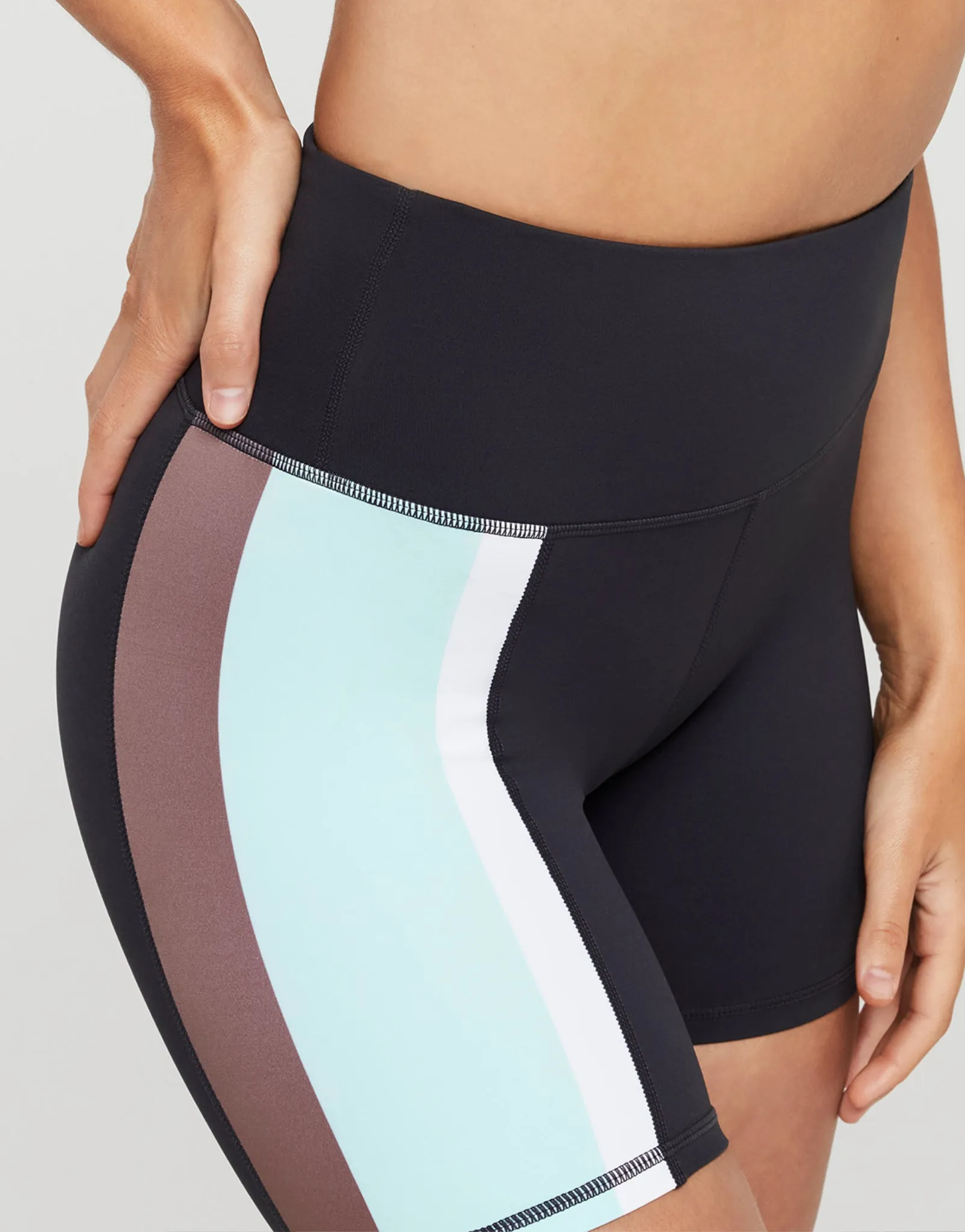 LIMITLESS Short - Charcoal with Pale Blue