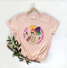 Mardi Gras Drinking Team shirt
