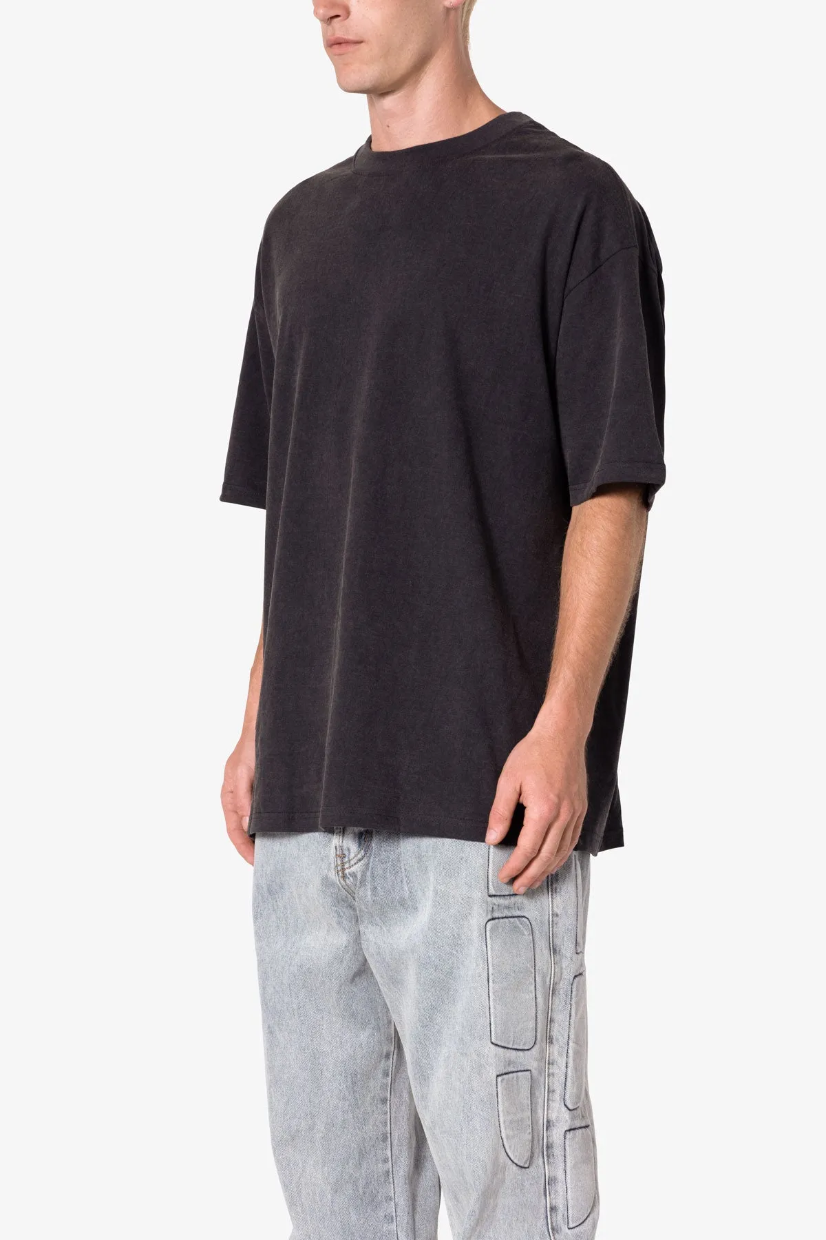 Black Moto Padded T-Shirt