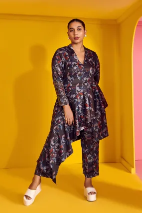 Nighthawks Full Sleeve Printed Co-ord Set