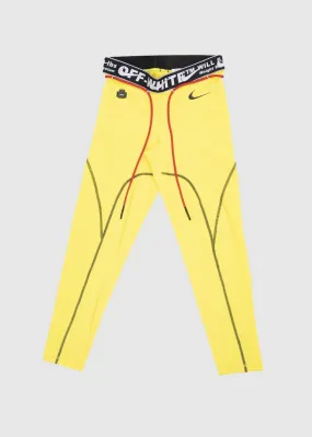 NIKE X OFF-WHITE: WOMEN'S TIGHTS [YELLOW]