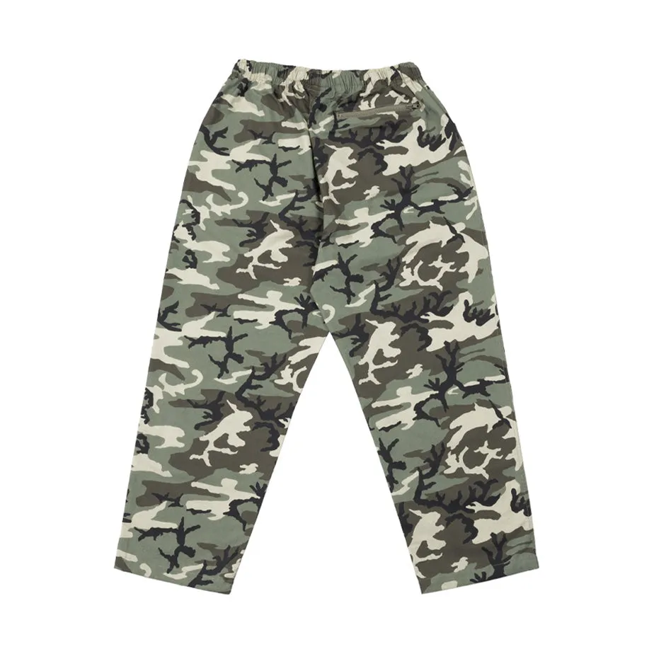 Versatile Woodland Camo Tactical Chino with Patta Belt