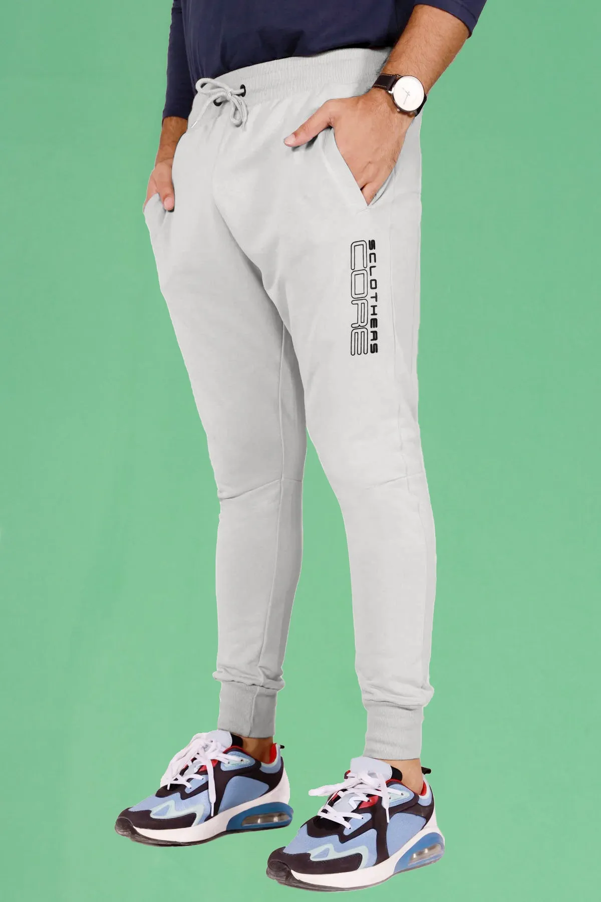 Rave Basic Gray Jogger Pants - S22 - MTR031R