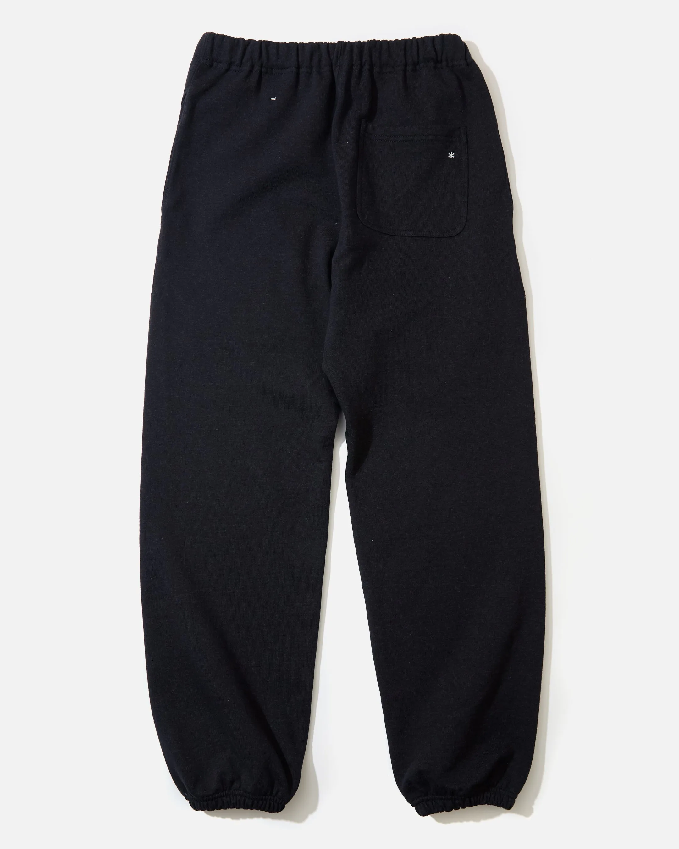 Premium Black Recycled Cotton Sweat Pants