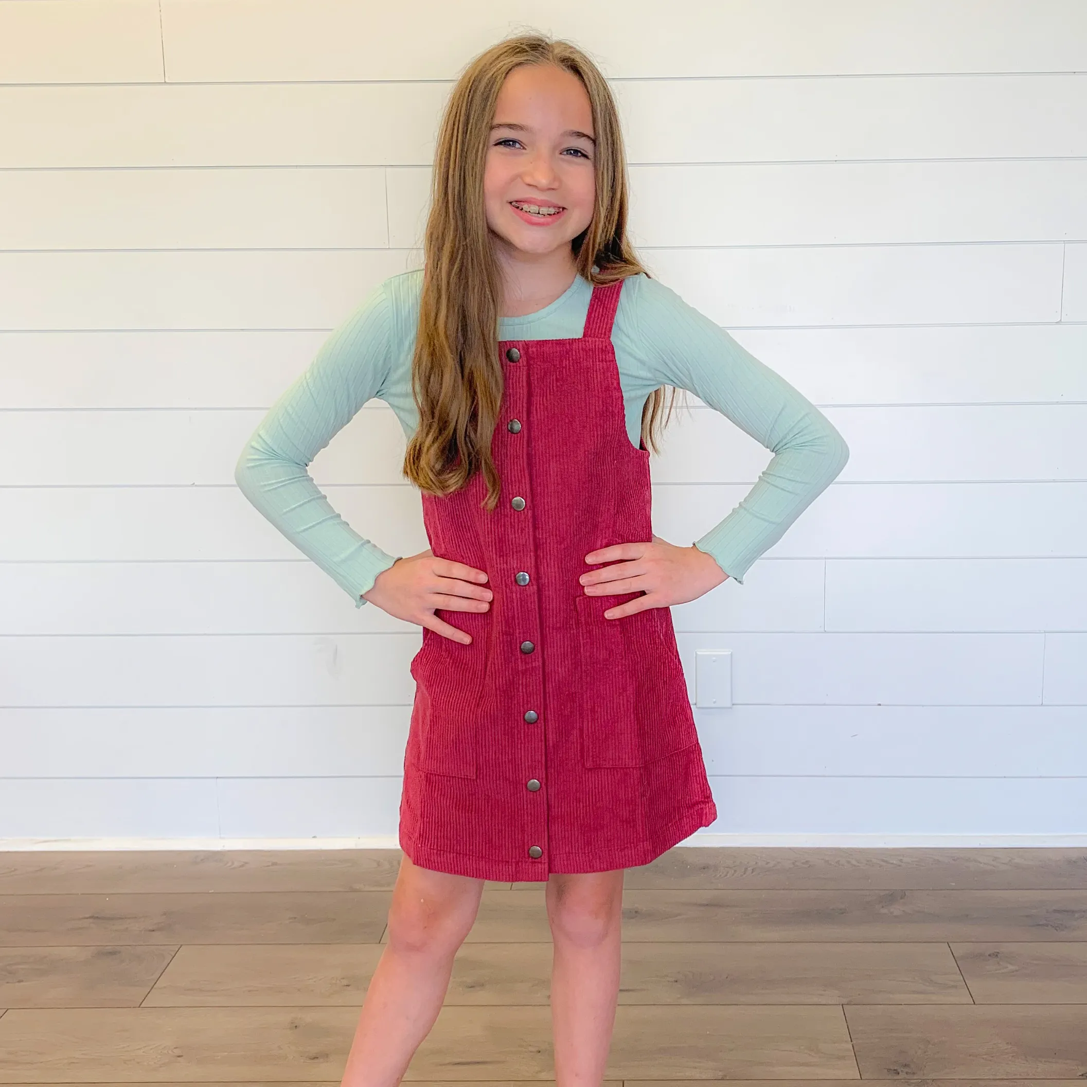Sarah Long Sleeve Top- Light Sage