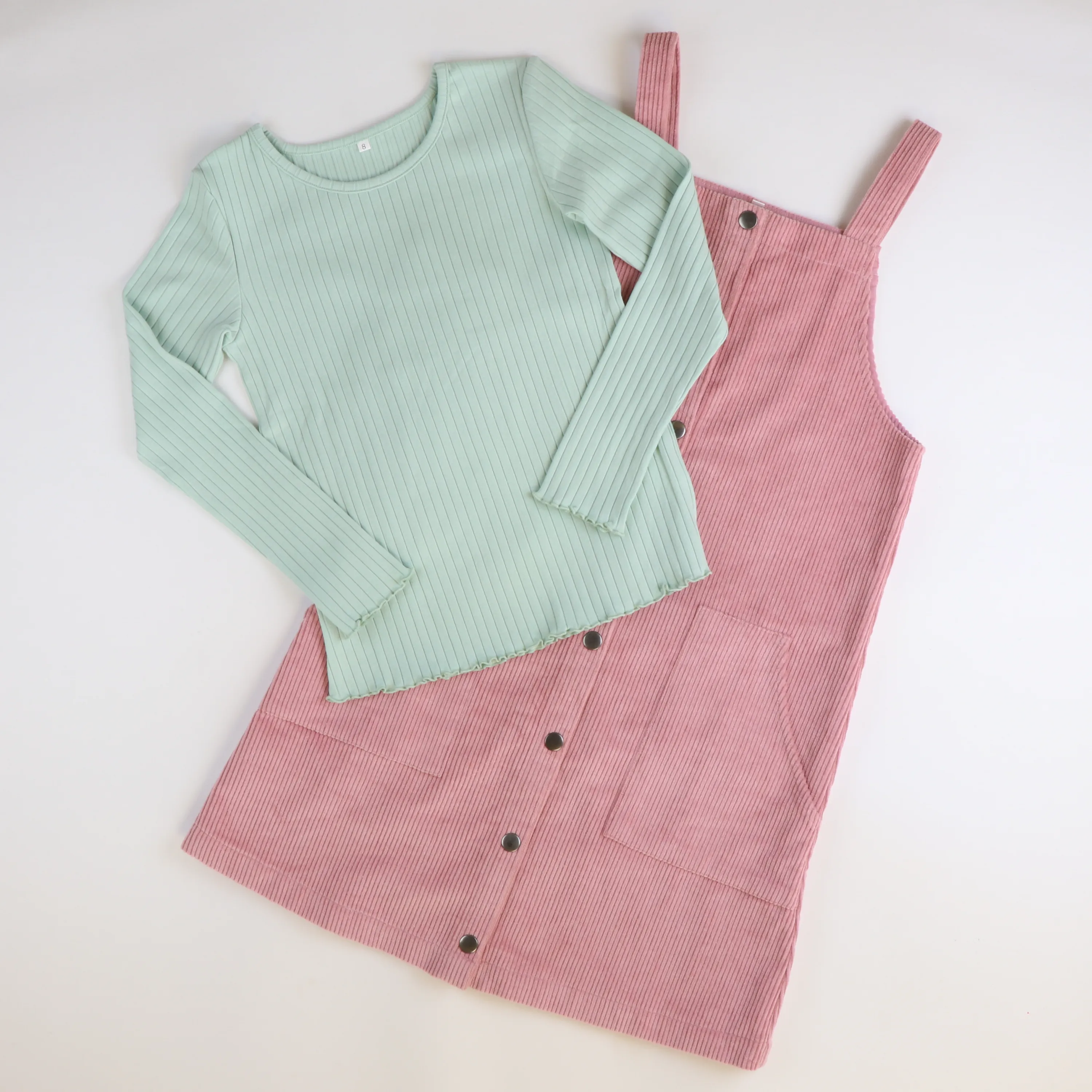 Sarah Long Sleeve Top- Light Sage