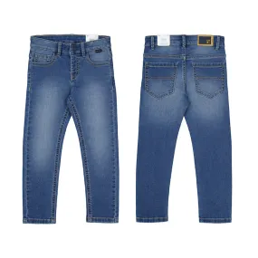 Soft Denim Pants - Medium Wash