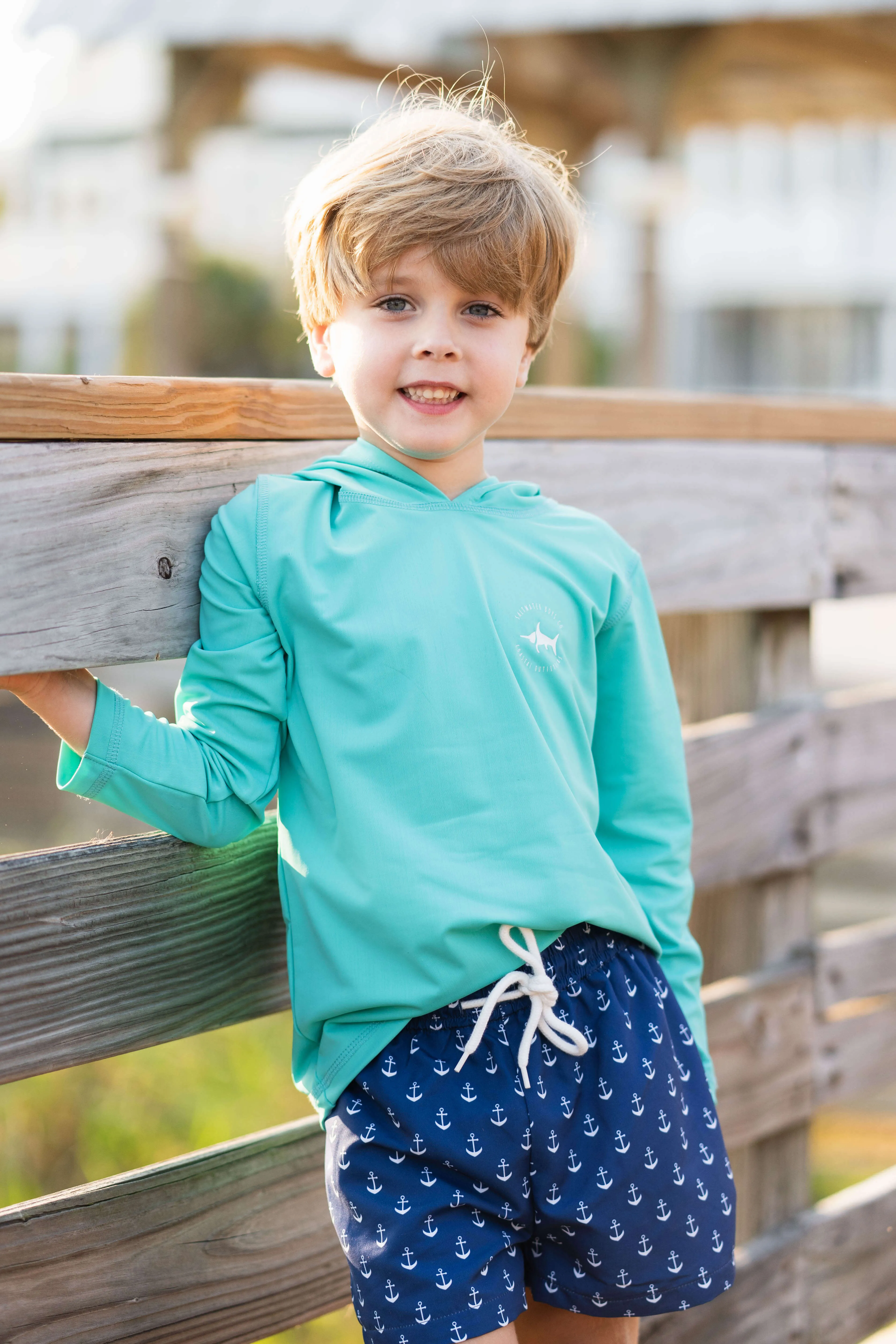 Striped Marlin Performance Hoodie