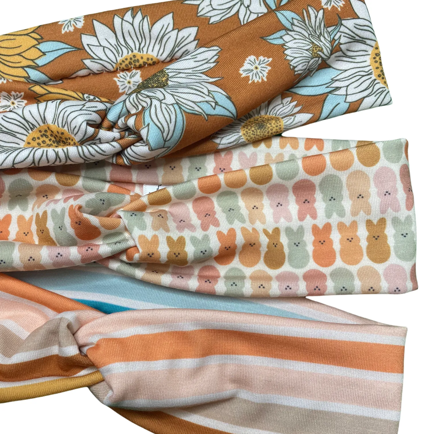 Sunset Stripes Knotties Headband