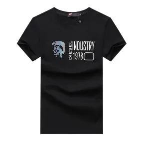 The Brave Industry Lightweight Round neck-Black