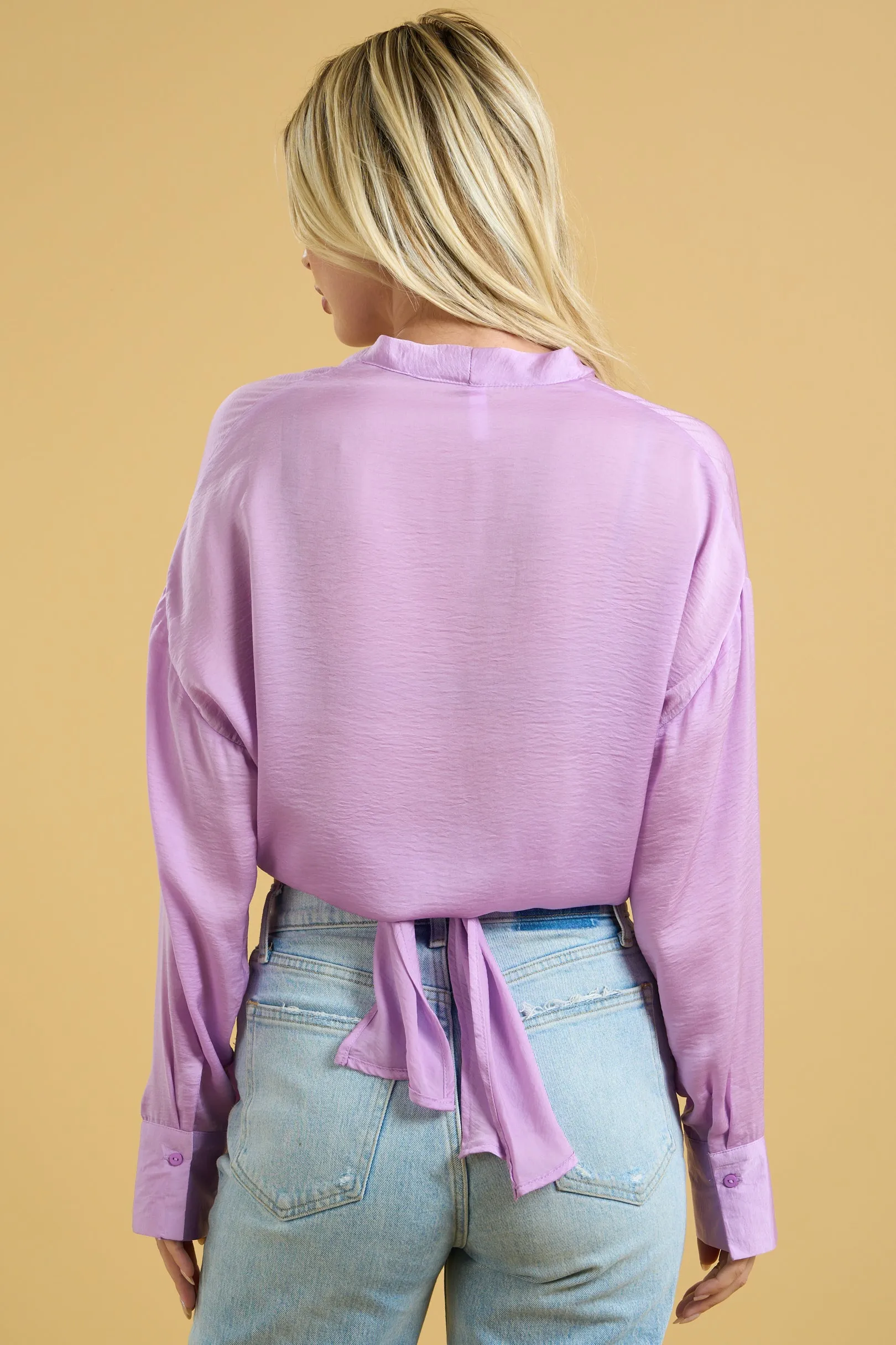 Tie Front Crop Top
