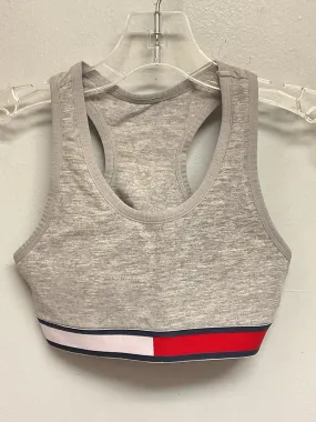 Tommy Hilfiger Size 8 Gray Cotton Girls Work-Out Tops