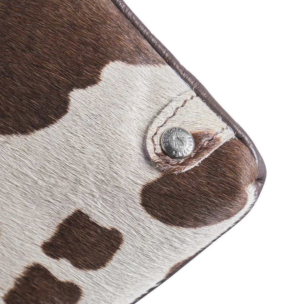 Trendy cow mobilebag / 16398 - Brown