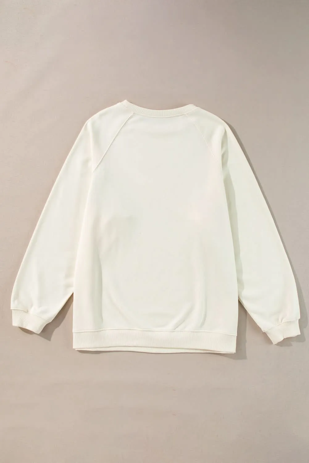 Vibrant plus size rainbow sweatshirt