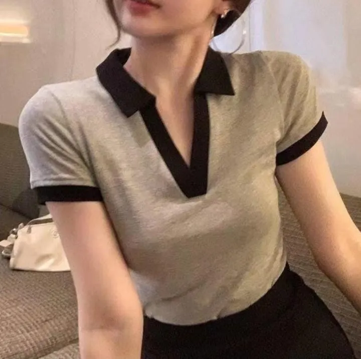 Women's Short Sleeve Sweet Style T-Shirt    384422