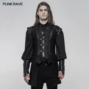 WY-1255MJM Punk Hanfu Medium-length waistcoat